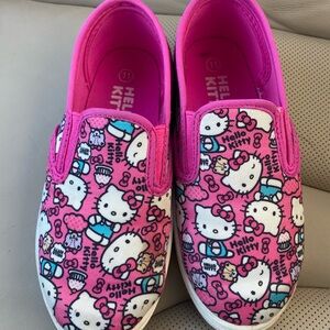 Hello Kitty Kids Sneakers in Pink and White